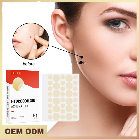 Eelhoe Hydrocolloid Acne Patch Invisible Makeup Closed