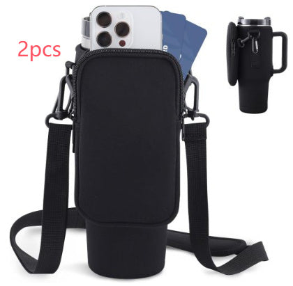 Modern Water Bottle Holder With Simple Adjustable Strap For Outdoor Walking Hiking Travelling Sports